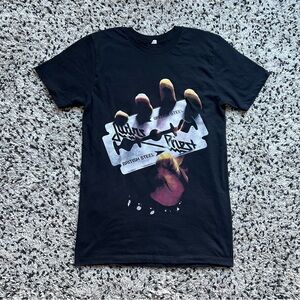 Judas Priest Queensryche 2022 Tour Tee Shirt Black Short Sleeve